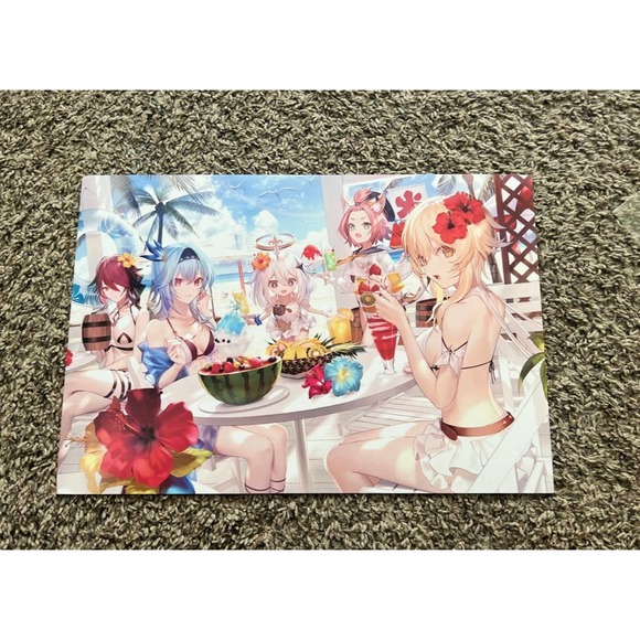 COPY - Genshin Impact Anime 8 Piece Poster Set - Picture 4 of 8